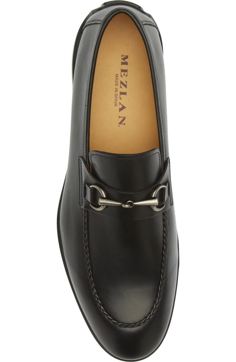 Mezlan Leather Bit Loafer, Alternate, color,