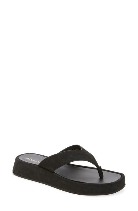 Jovina Wedge Thong Sandal (Women)
