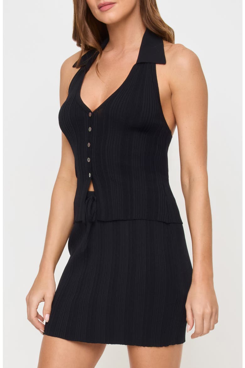 Kasey Cover-Up Tank, Main, color, BLACK