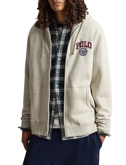 Big & Tall Varsity Zip-Front Hoodie