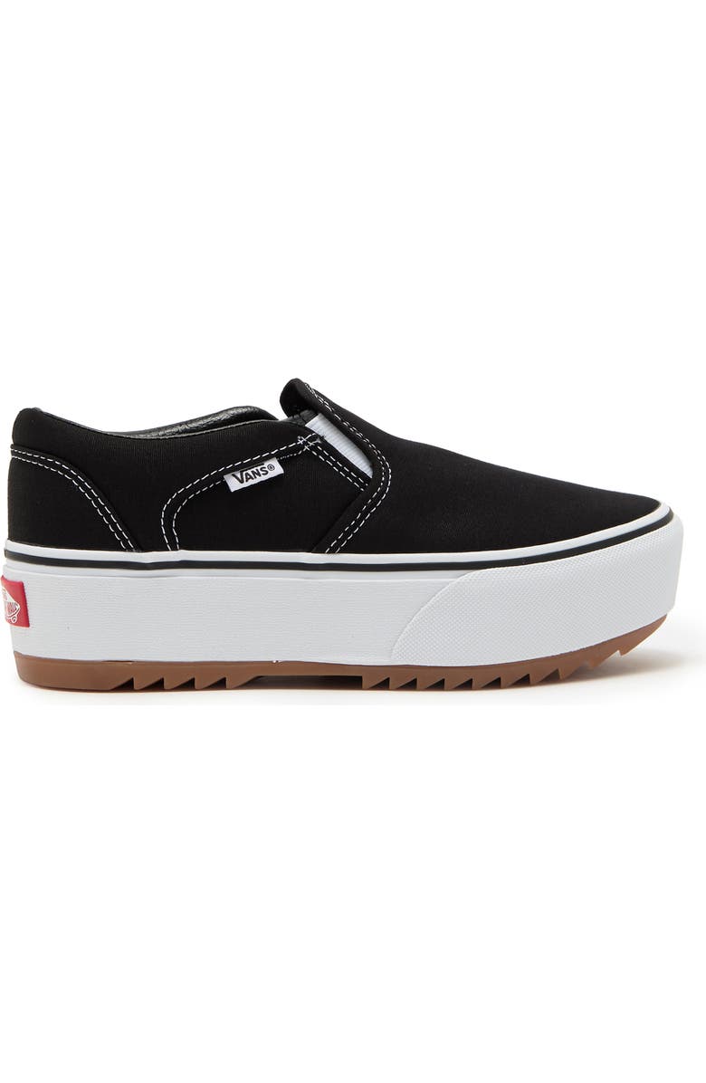 Vans Asher Slip-On Platform Sneaker, Alternate, color,