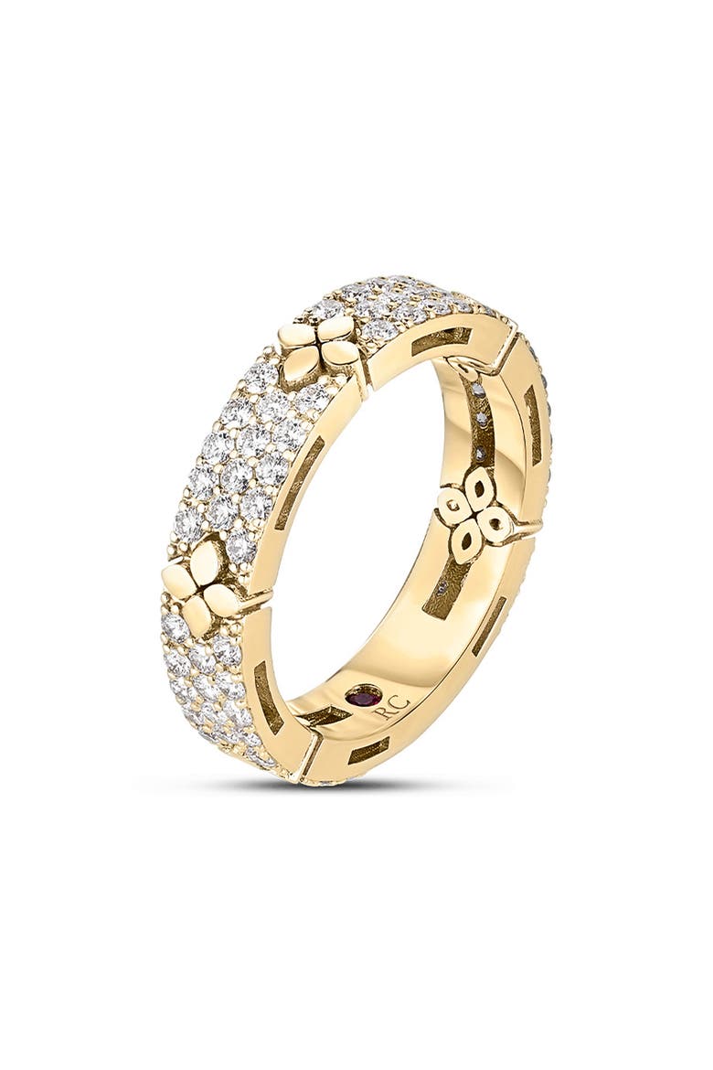 Love in Verona Diamond Band Ring, Main, color, YELLOW GOLD