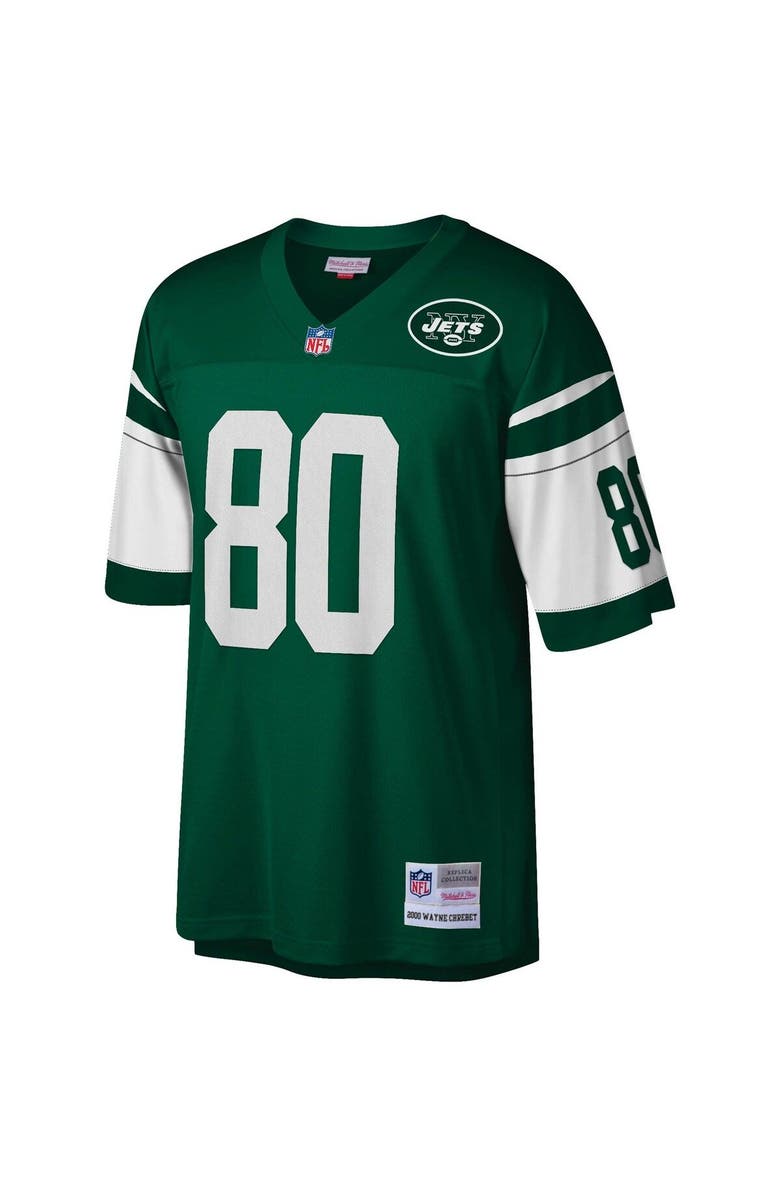 Mitchell & Ness Men's Mitchell & Ness Wayne Chrebet Green New York Jets Legacy Replica Jersey, Alternate, color, 