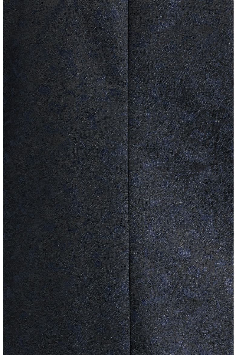 Siena Contemporary Fit Navy Paisley Dinner Jacket, Alternate, color, NAVY