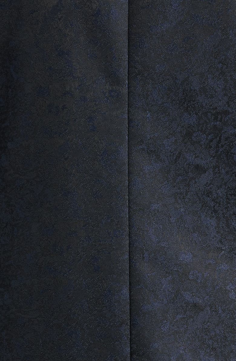 Canali Siena Contemporary Fit Navy Paisley Dinner Jacket, Alternate, color, Navy