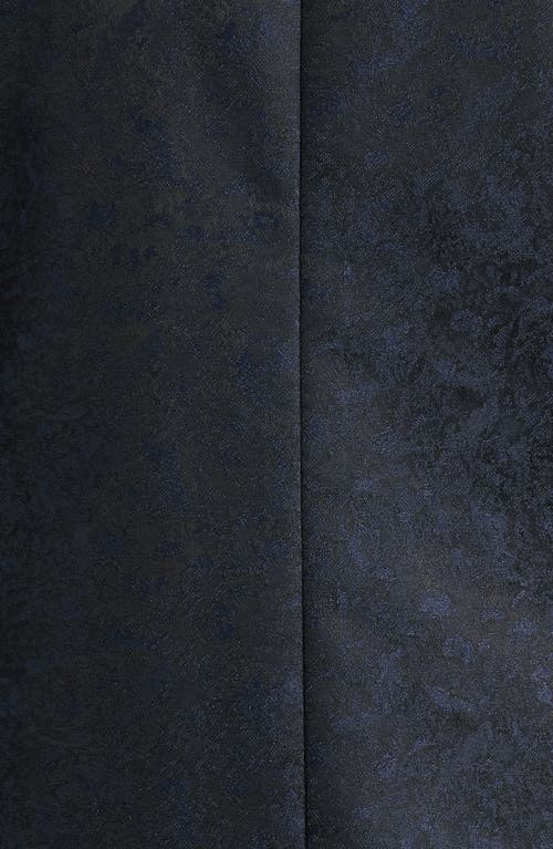 Canali Siena Contemporary Fit Paisley Dinner Jacket In Blue