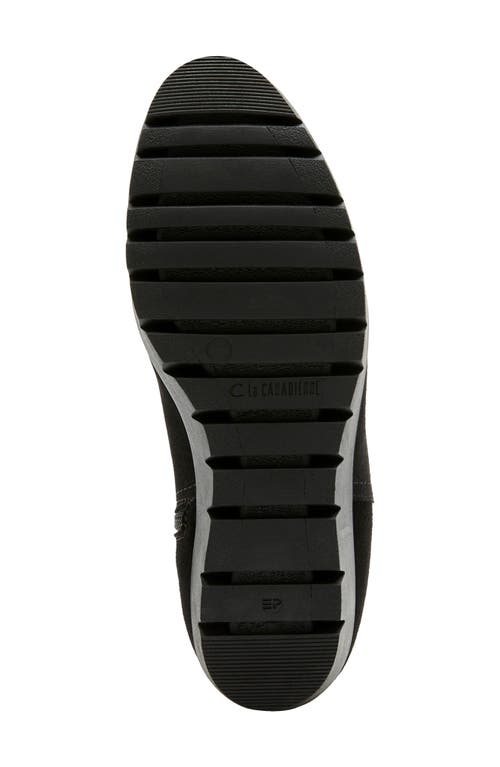 La Canadienne Teagan Wedge Bootie In Black