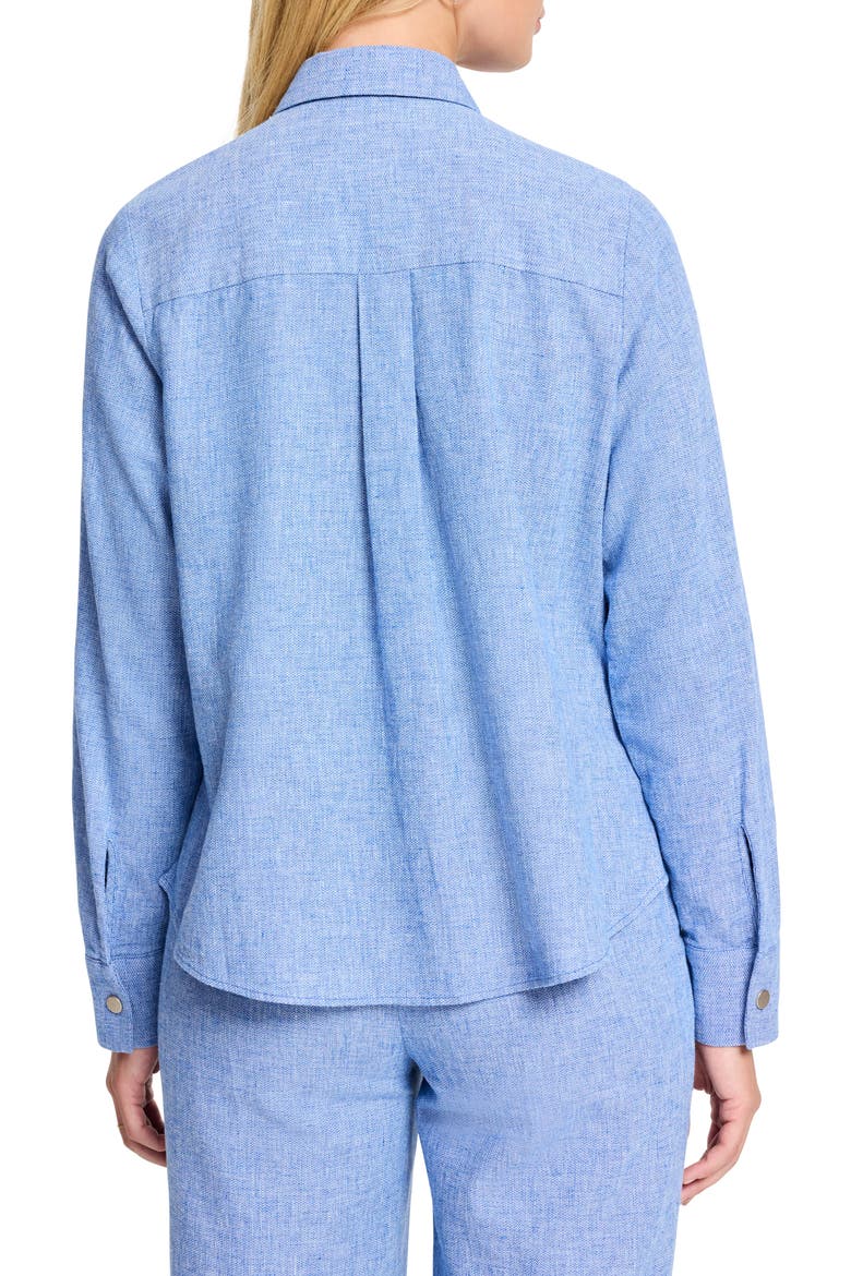 All Around Shirt Jacket, Alternate, color, BLUE MIX