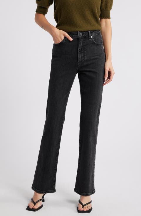 パンツ FRAME Women Straight Pants WP25DSTB03DE HOMR BLUE Women's FRAME Straight-Leg Pants | Nordstrom