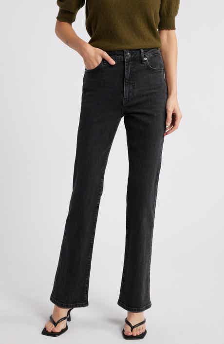 FRAME The Ruler High Waist Straight Leg Jeans