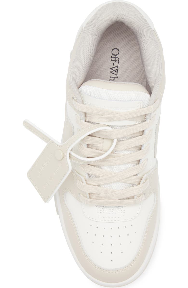 Off-White Out Of Office Sneaker, Alternate, color, White Beige
