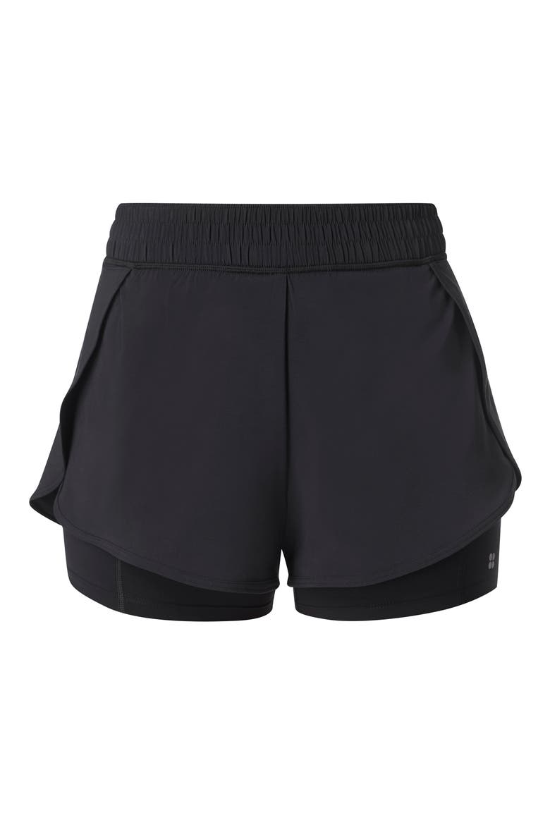 2-in-1 Training Shorts, Alternate, color, BLACK