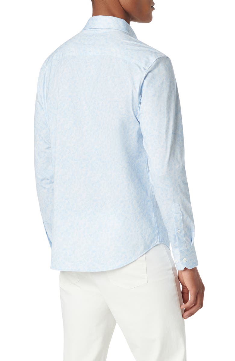 Bugatchi James OoohCotton<sup>®</sup> Abstract Print Button-Up Shirt, Alternate, color,