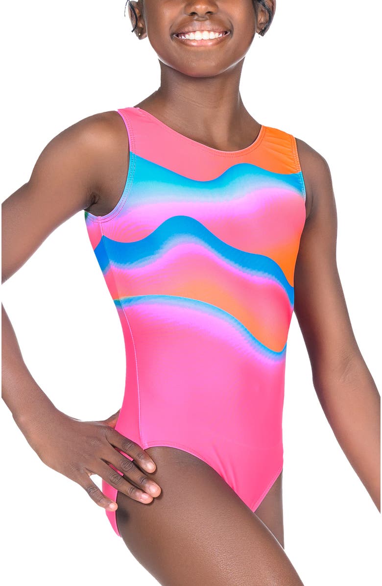 Destira Sunset Dream Leotard, Alternate, color, Sunset Dream