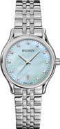 Balmain Beleganza Diamond & Mother-of-Pearl Bracelet Watch, 32mm