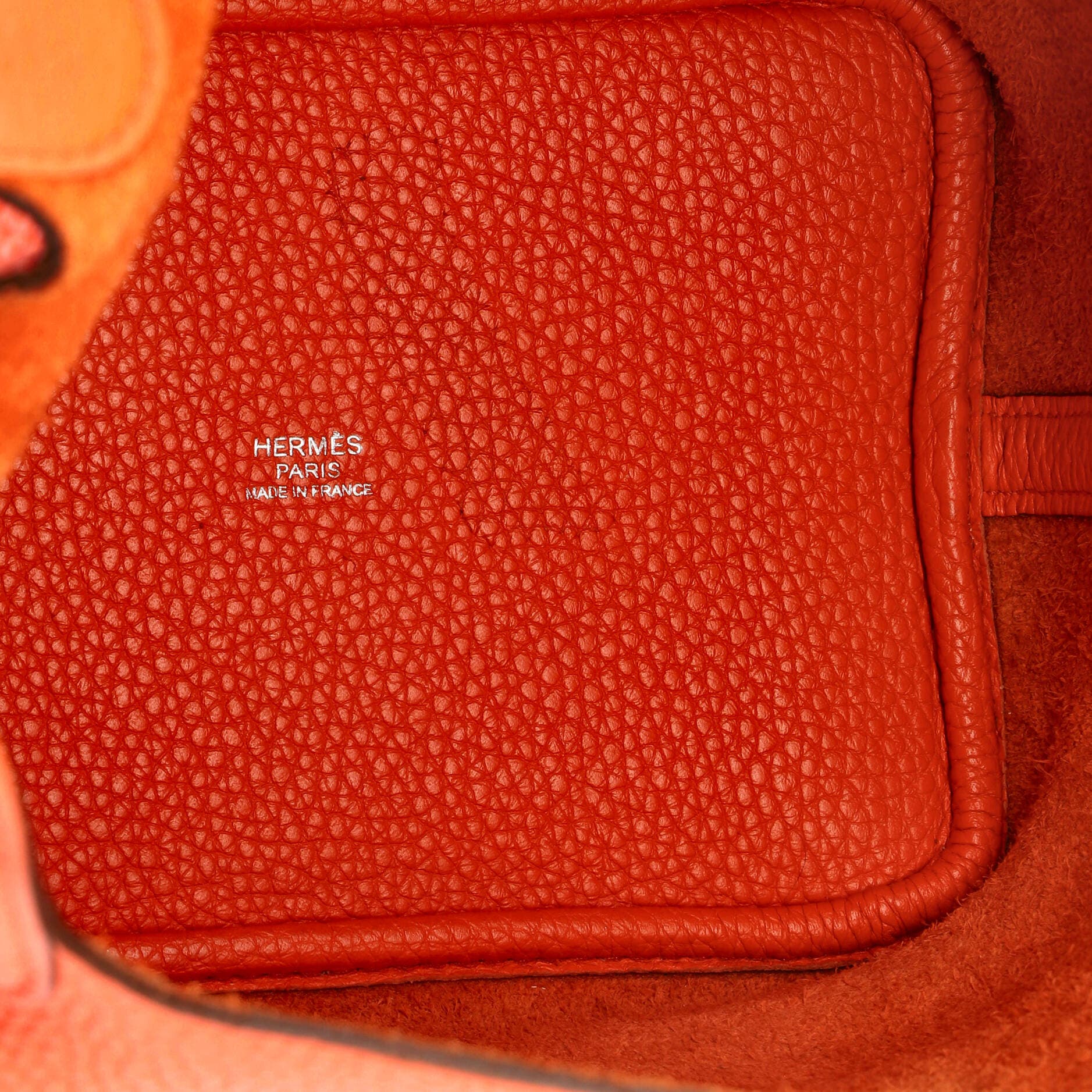 Pre-Owned Hermes Picotin Lock Bag Clemence PM, Alternate, color, Orange Poppy