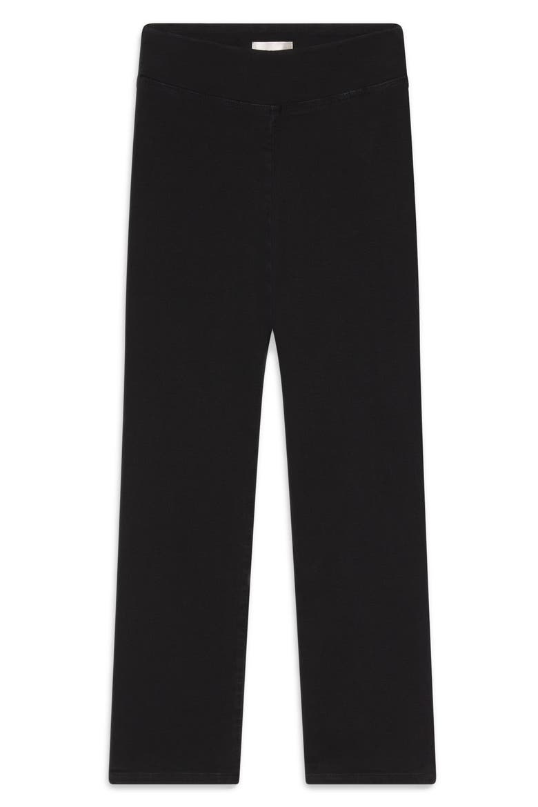 Jetset Weekend Pull-On High Waist Capri Jeans, Alternate, color, SHEEN NOIR