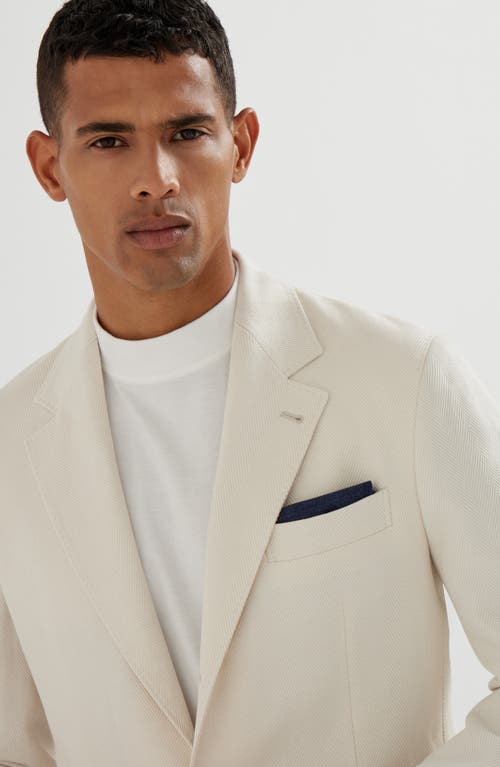 Brunello Cucinelli Dual-tone Pocket Square