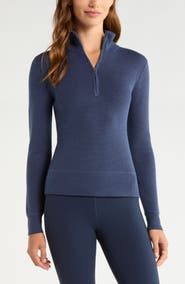 Zella Alpine Half Zip Sweatershirt