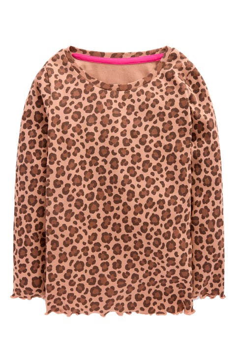 Kids' Ribbed Long Sleeve T-Shirt