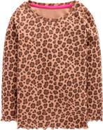 Mini Boden Kids' Ribbed Long Sleeve T-Shirt