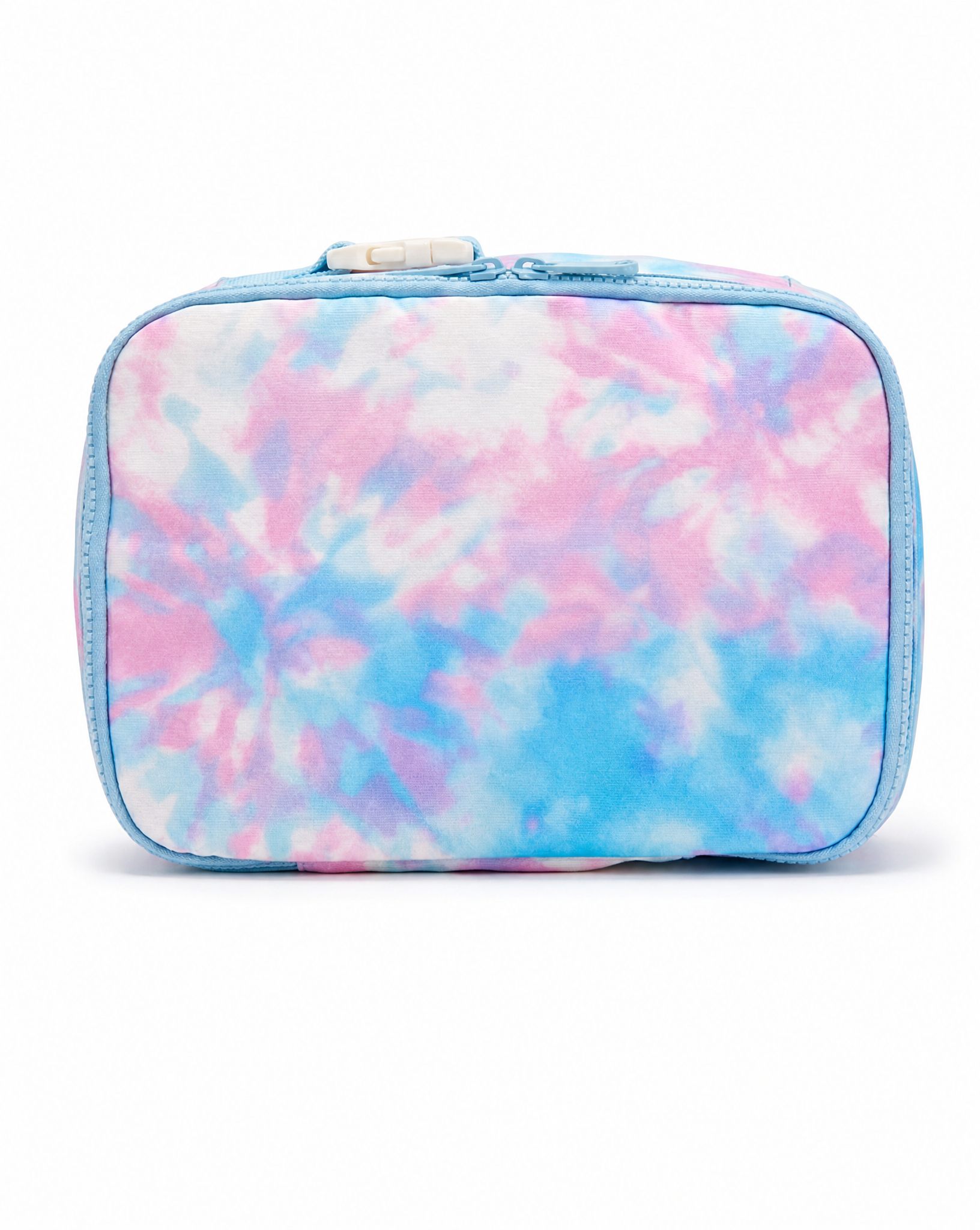 Kids' Tie Dye Canvas Lunchbox, Main, color, Pink/Blue Multi