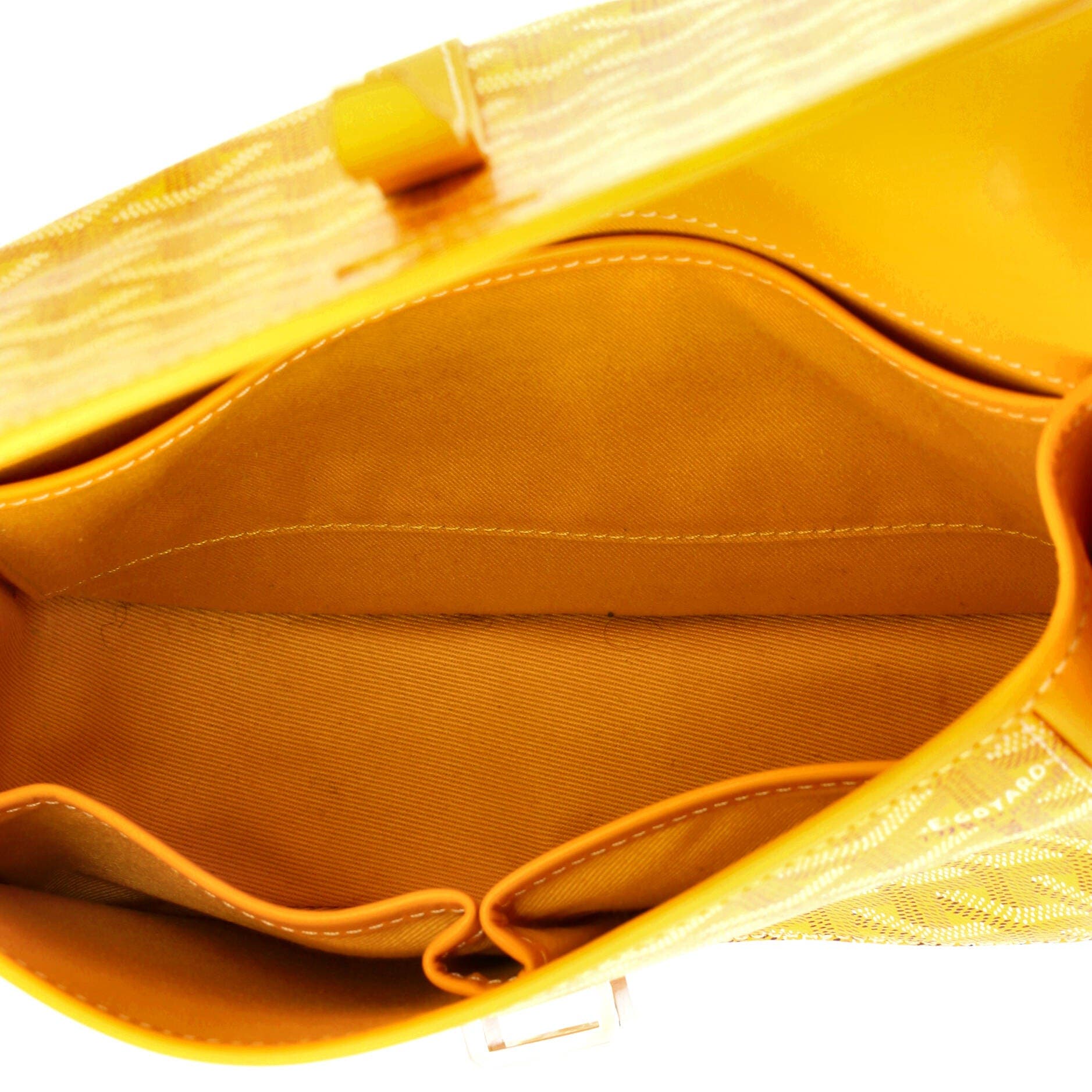 Pre-Owned Goyard Belvedere II Messenger Bag Coated Canvas PM, Alternate, color, Orange