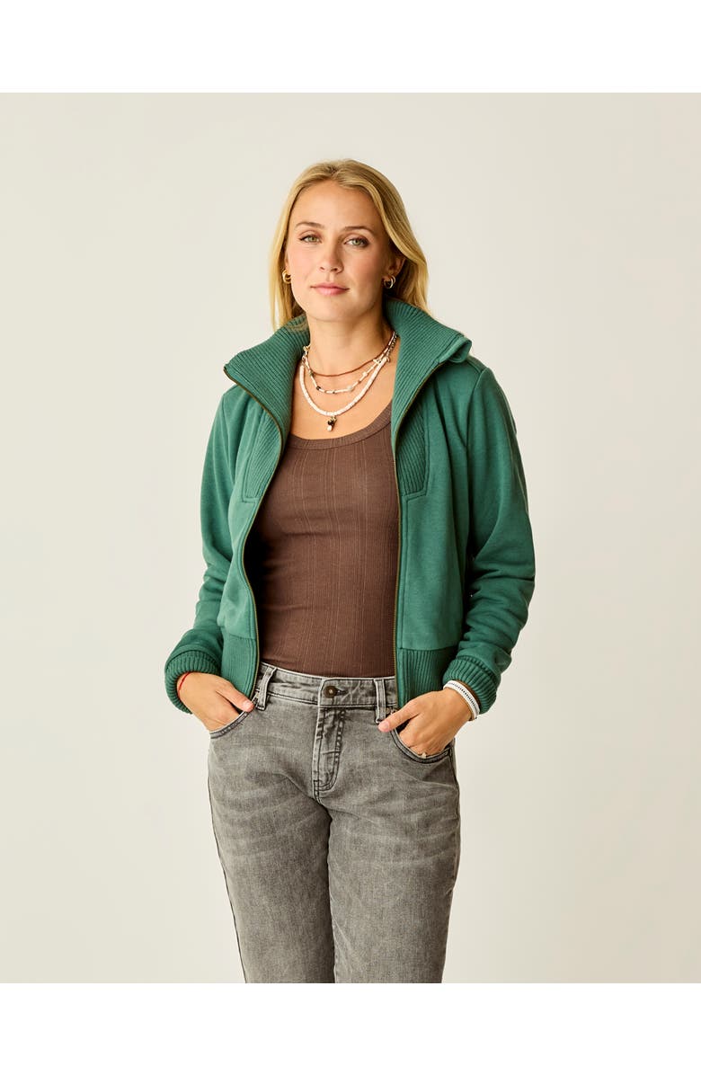 Carve Designs Briar Fleece Jacket, Alternate, color, Bistro