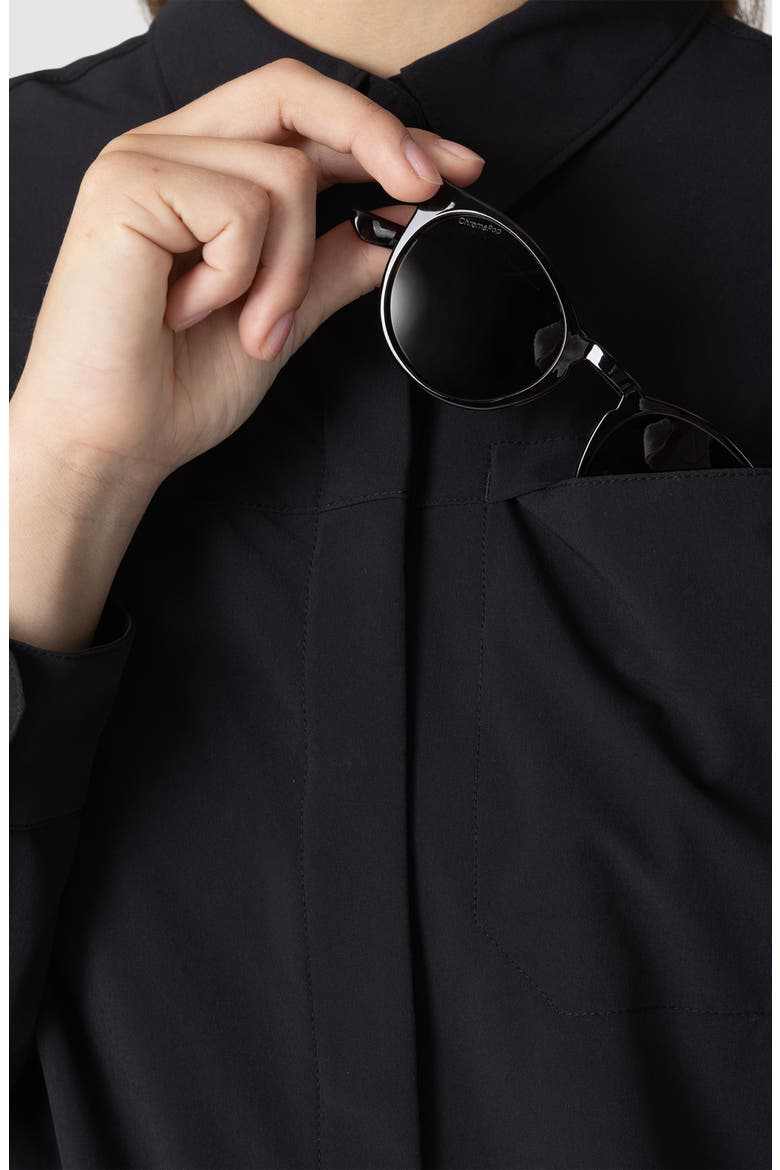 Astroman Long Sleeve Sun Shirt, Alternate, color, BLACK