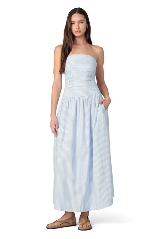 Joe's Jeans The Reina Cotton & Linen Strapless Dress