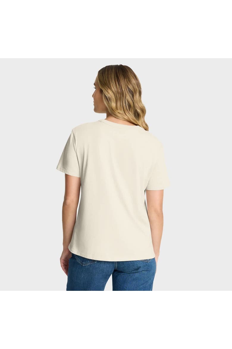 Women's Fanatics Cream Philadelphia Eagles Dove Legacy T-Shirt, Alternate, color, Cream