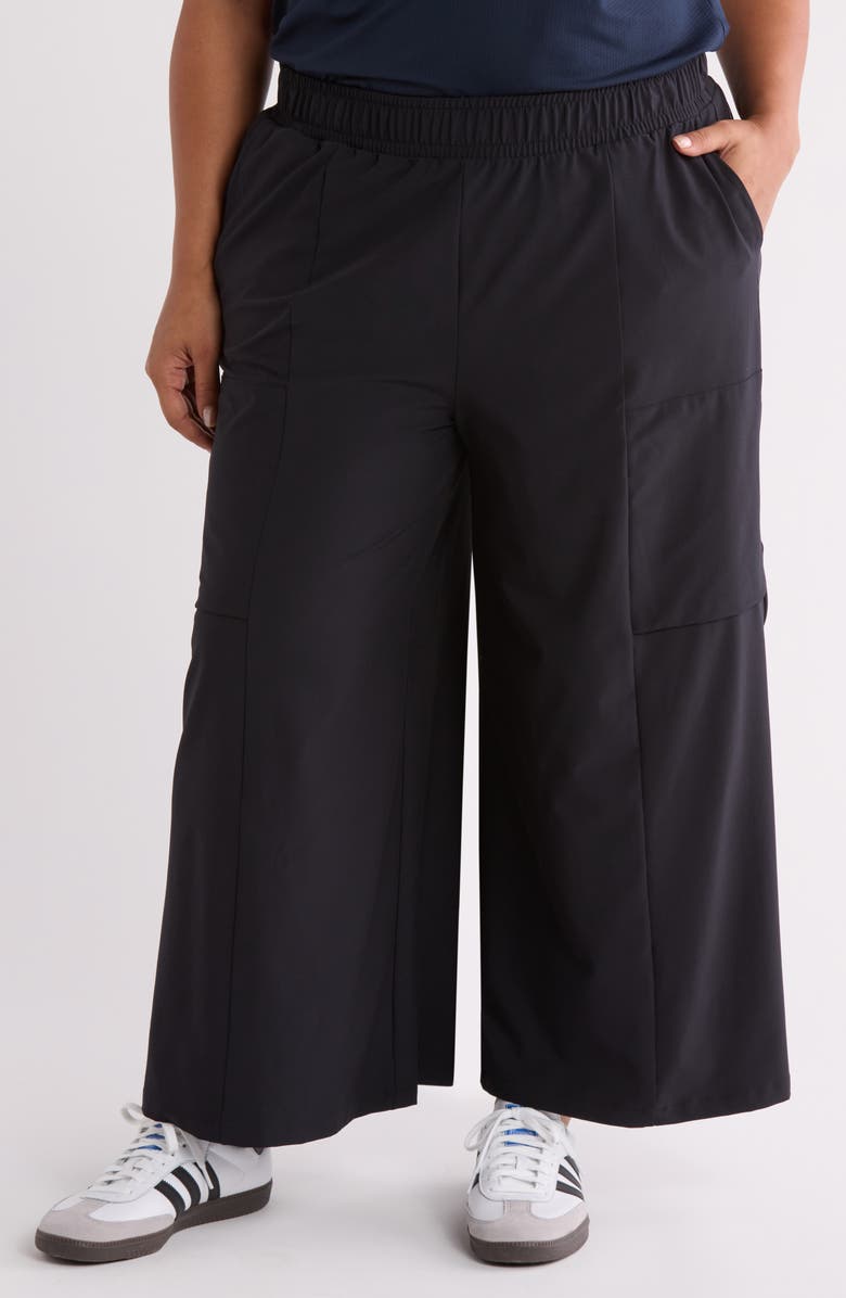 Zella In Flight Flowy Cargo Pants, Main, color, 
