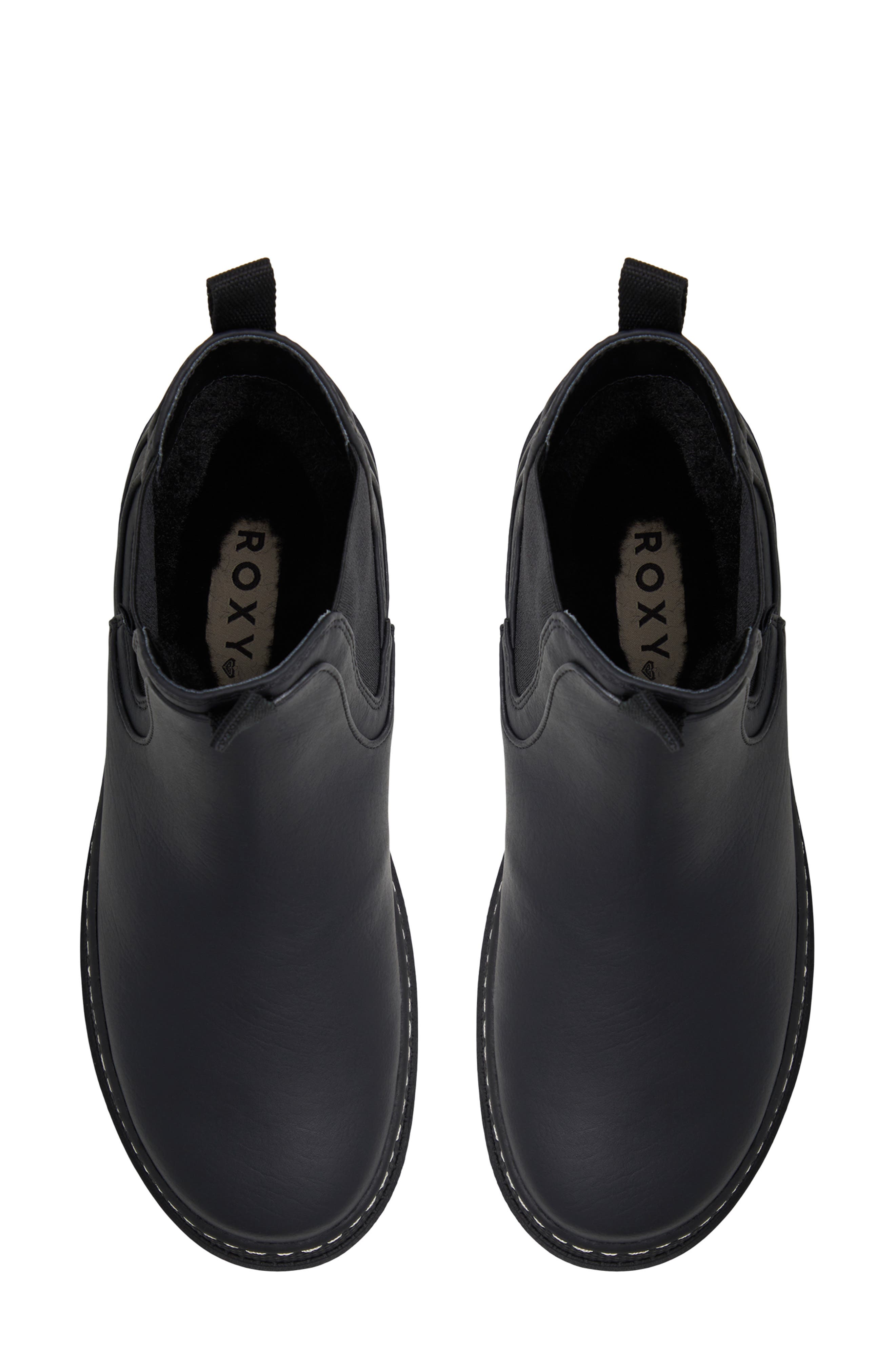 Roxy Wonderland Chelsea Bootie, Alternate, color, Black