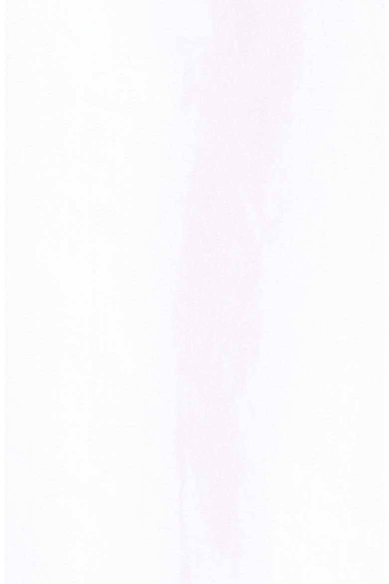 Pleated Short Sleeve Button-Up Shirt, Alternate, color, WHITE