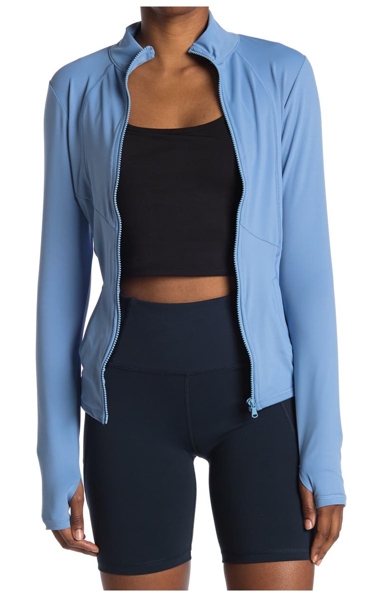 X by Gottex Active Zip Up Jacket, Main, color, 