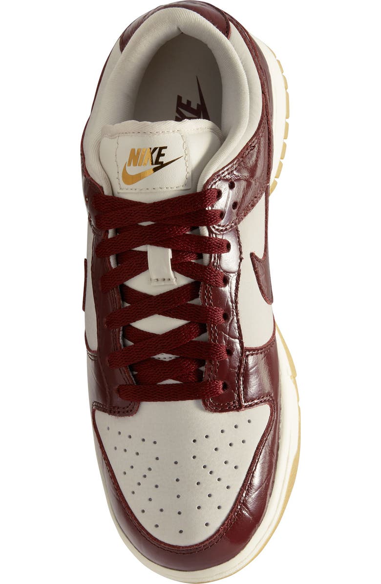 Nike Dunk Low LX Sneaker, Alternate, color, Phantom/ Dark Team Red/ Sail