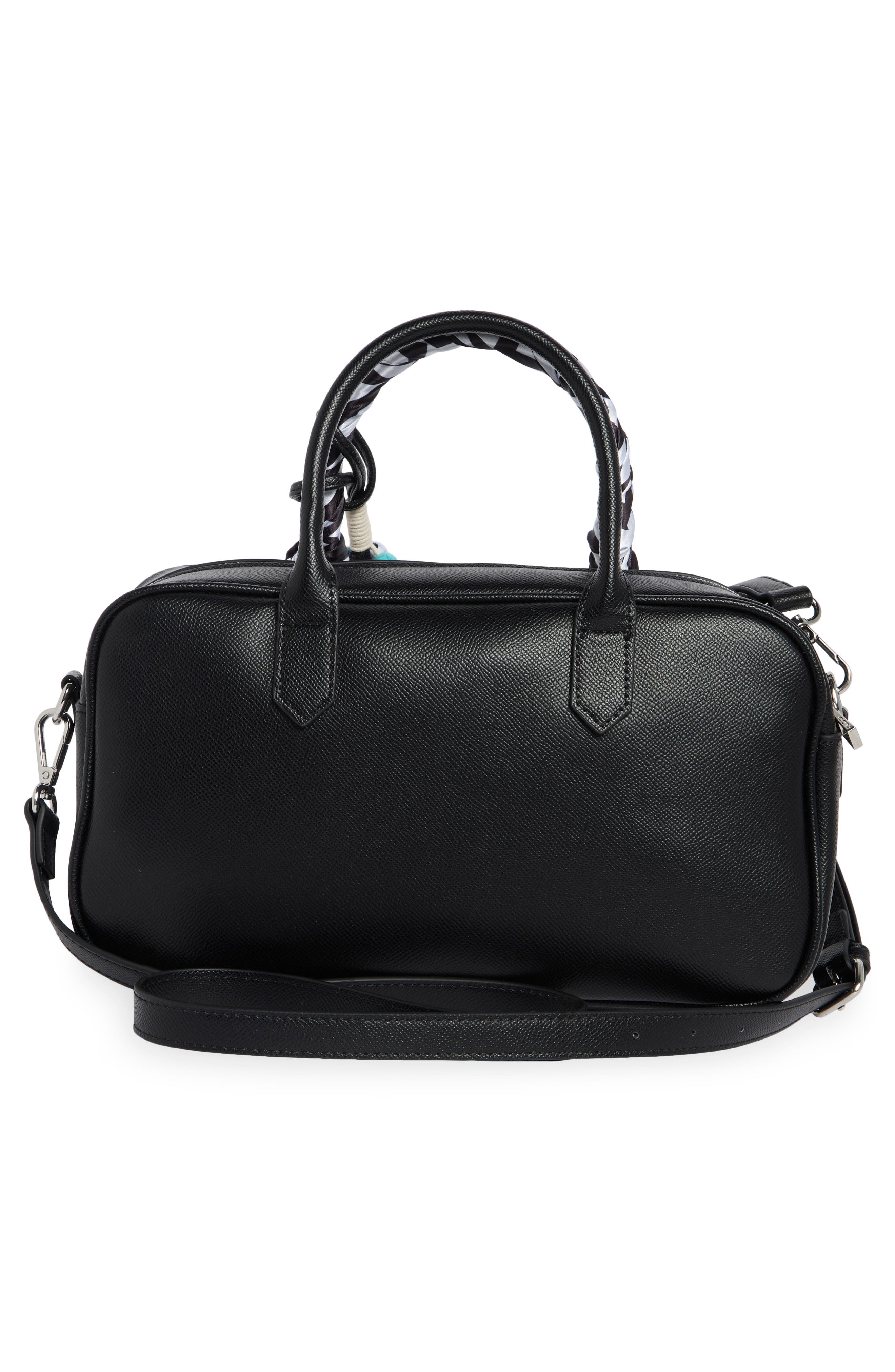 ALDO Bogdish Satchel Bag, Alternate, color, Black