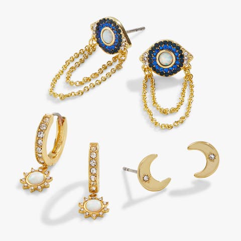Evil Eye Earring Set