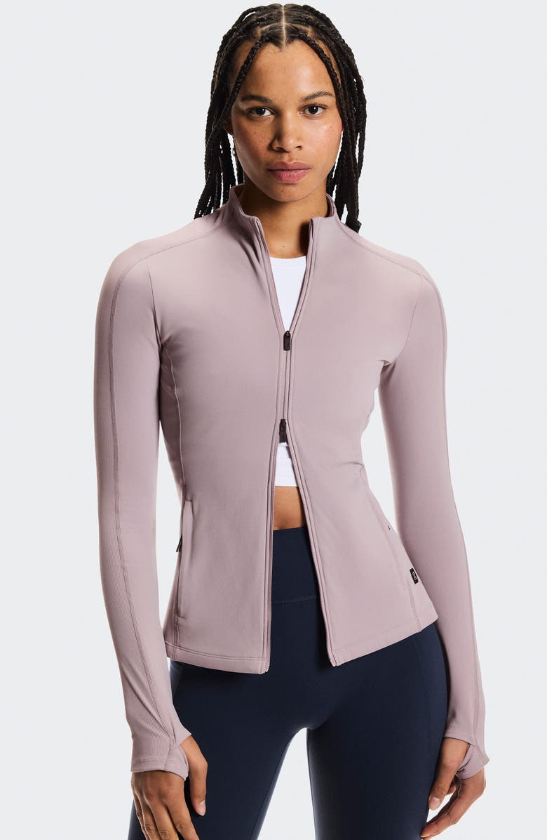 On Studio Jacket, Alternate, color, Heron