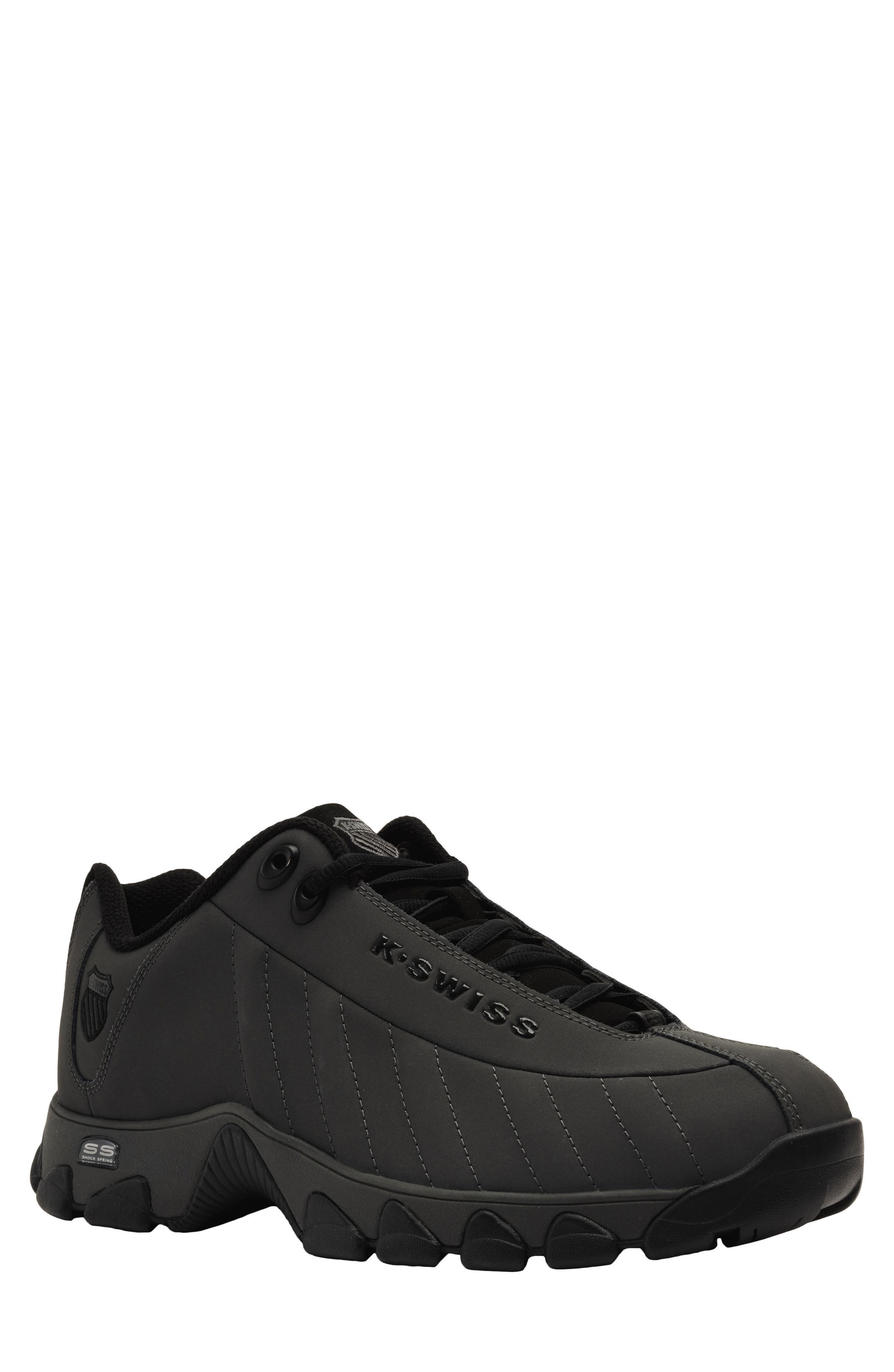 BLACK SUEDE/ OYSTER MUSHROOM