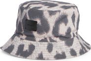 AllSaints Leopard Print Bucket Hat