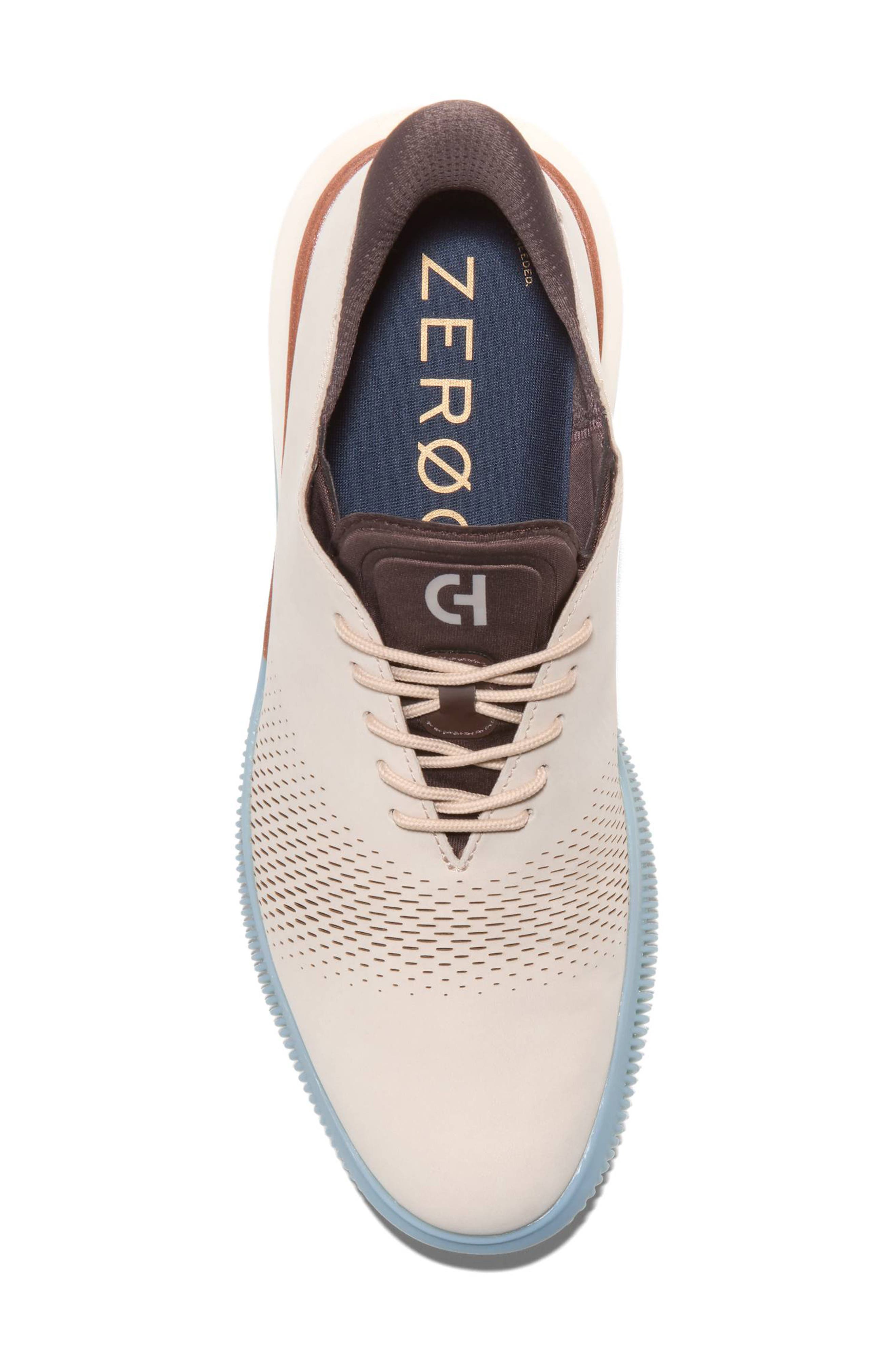 6.ZeroGrand Laser Wing Oxford, Alternate, color, WHISKEY NUBUCK / CHOCOLATE