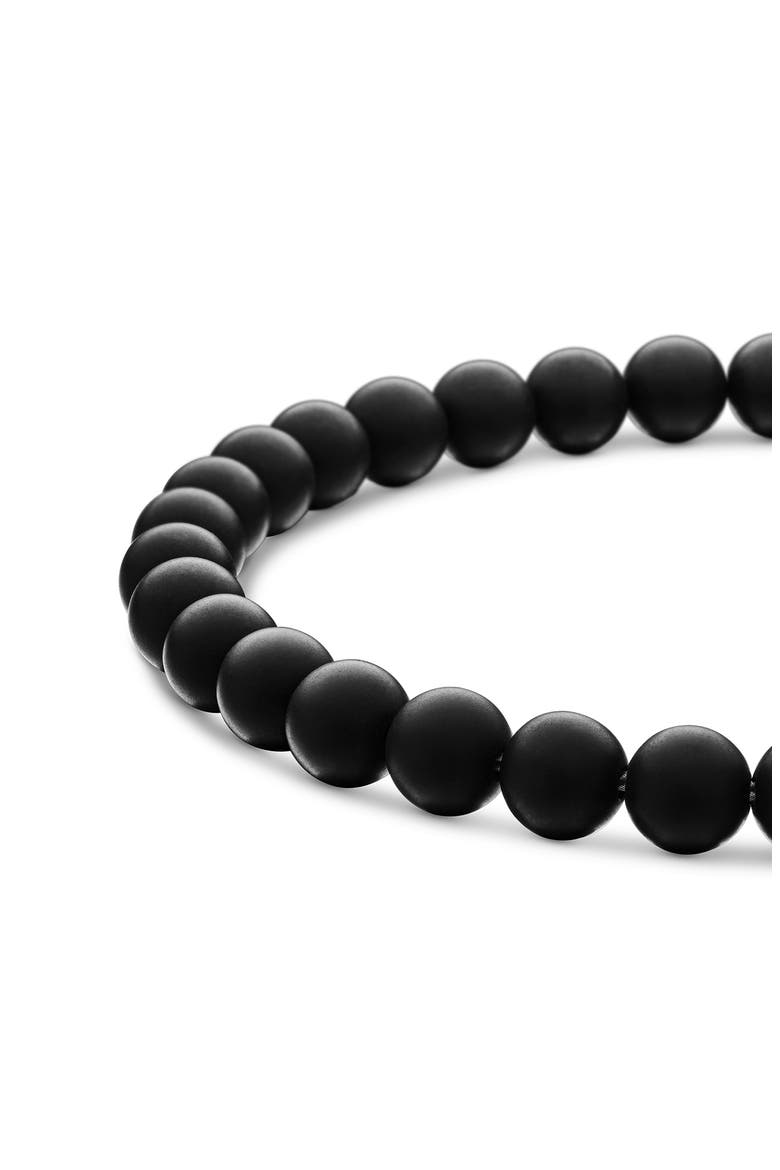 Spiritual Beads Bracelet, Alternate, color, BLACK