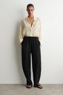 COS Paneled Elasticated Barrel-leg Pants