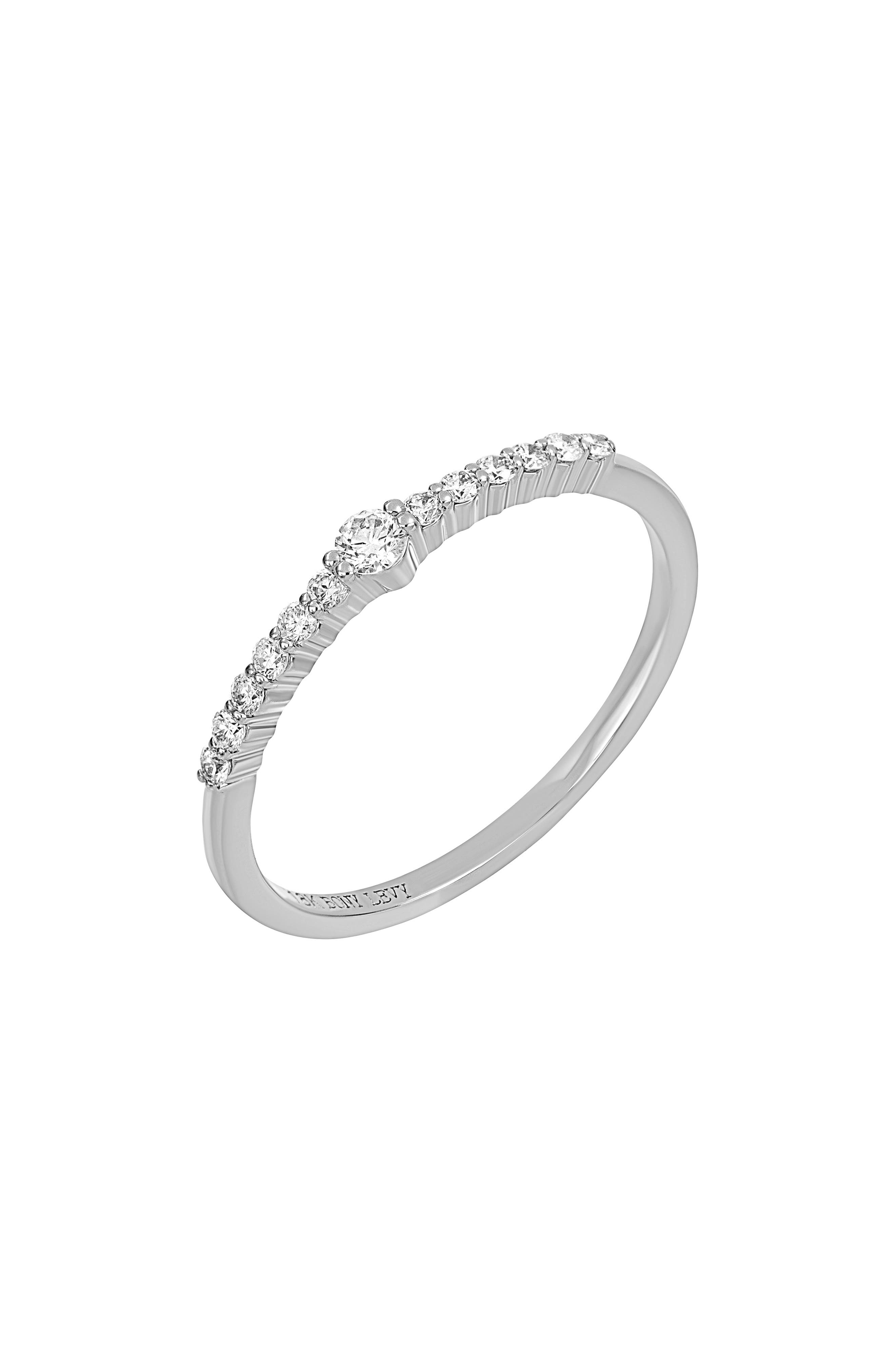 Bony Levy Liora Diamond Stacking Ring