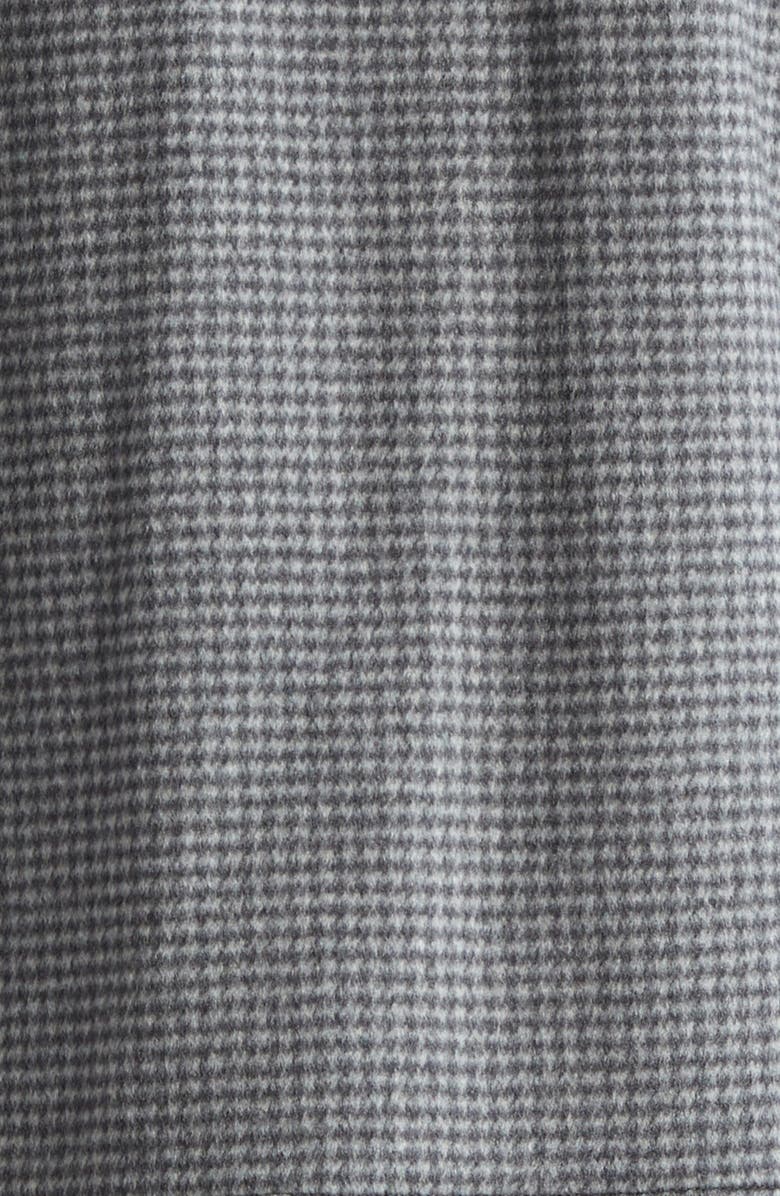 Herno Houndstooth Check Cashmere, Alternate, color, Pearl Grey