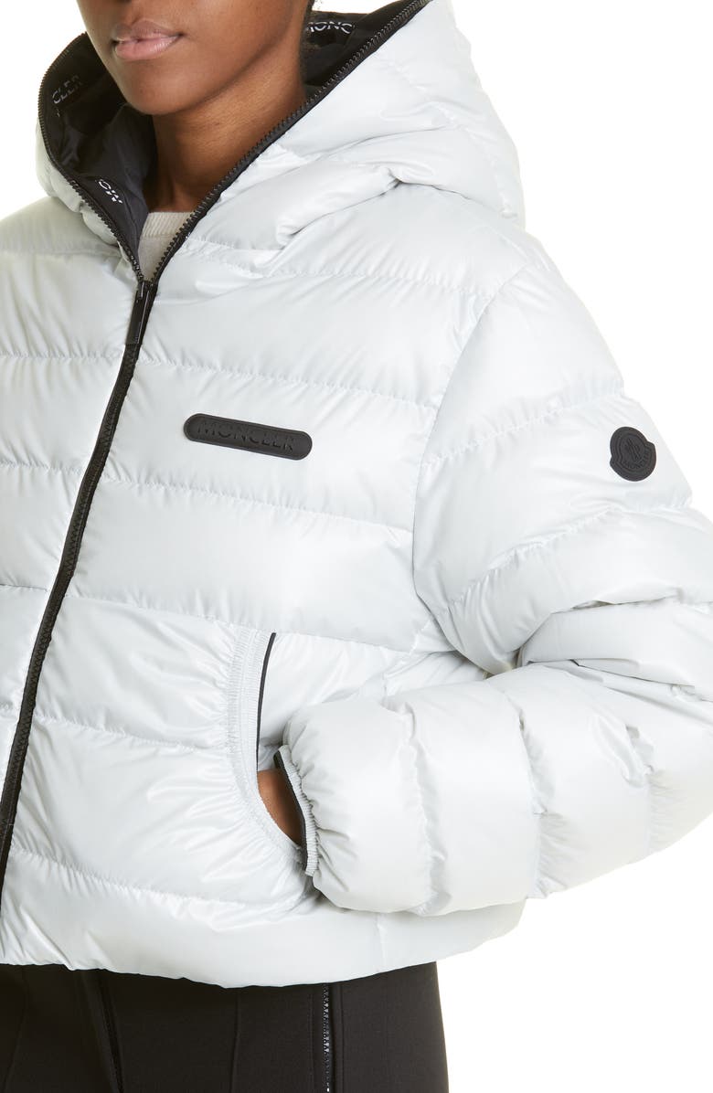 Moncler Nere Quilted Down Jacket, Alternate, color, Grey