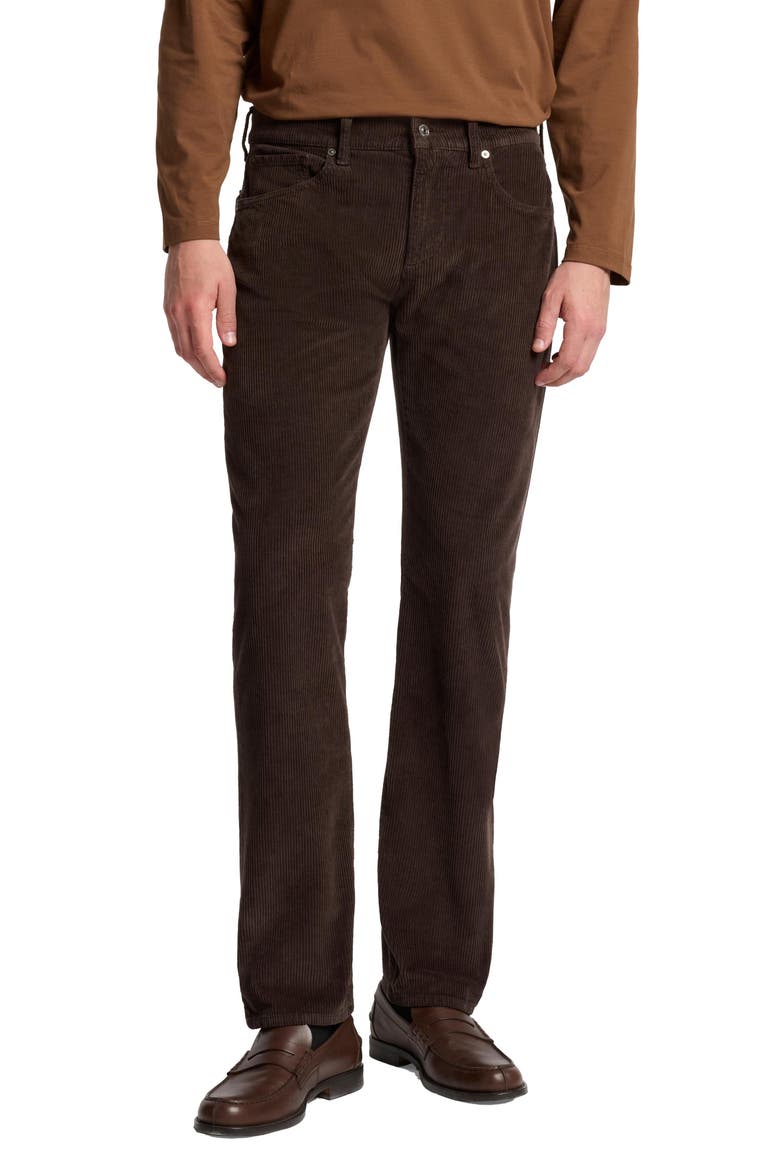 The Straight Leg Corduroy Pants, Main, color, CORDUROY COFFEE