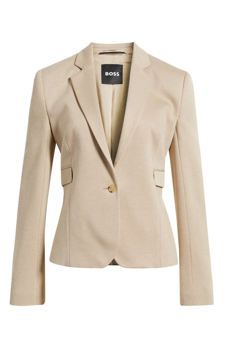 BOSS Performance Jacket, Main, color, Beige