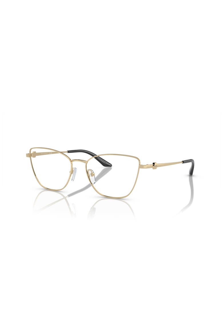 53mm Cat Eye optical glasses, Main, color, Gold